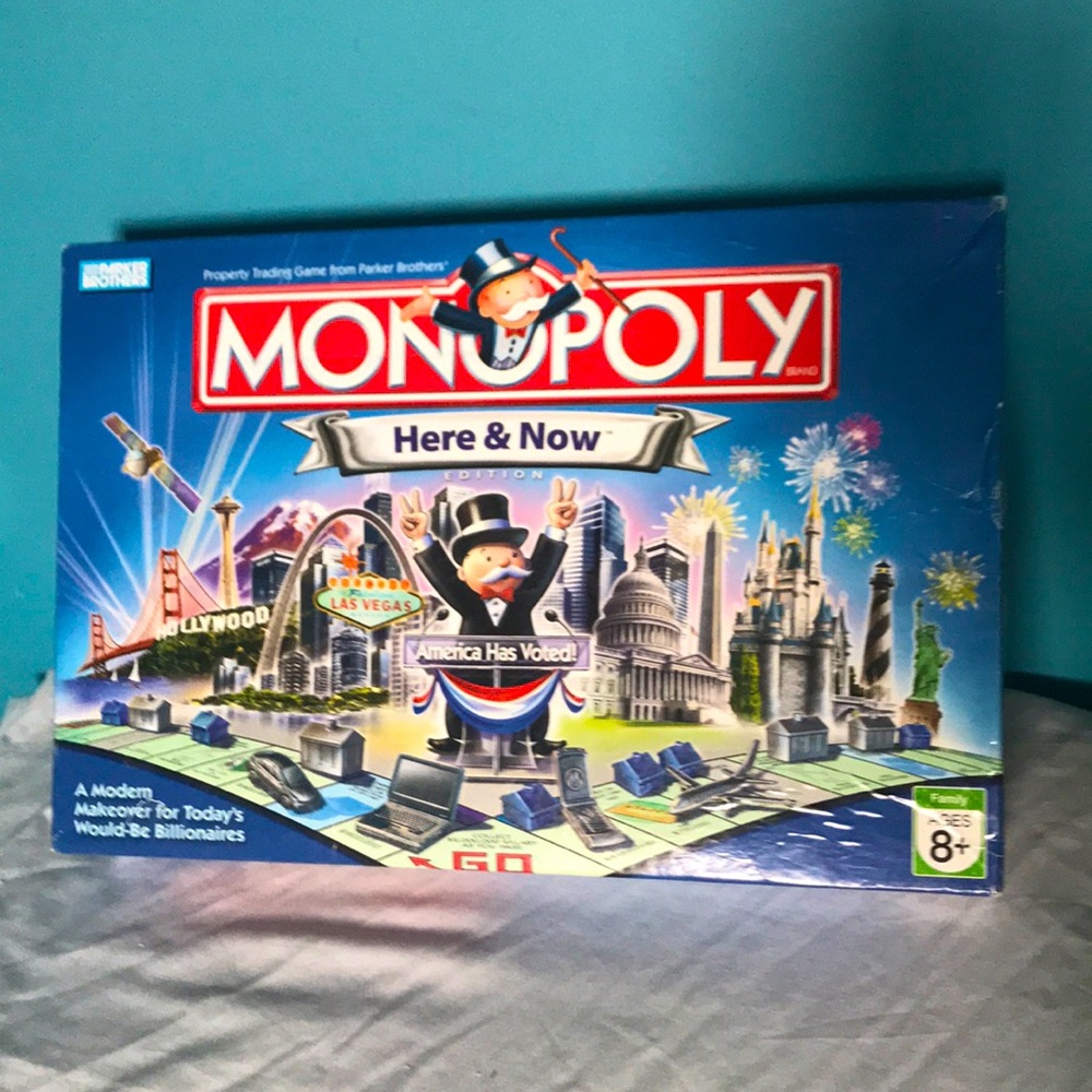Here and Now Official Monopoly Board Game